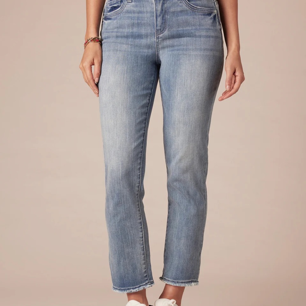 Democracy Women's Sky Blue High Rise Jeans